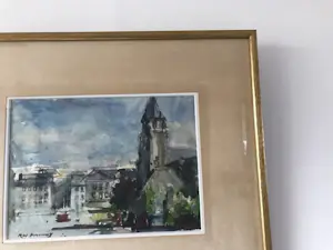 Kees Verwey - Stadsgezicht äanblik op stad" kopen? Bied vanaf 325!