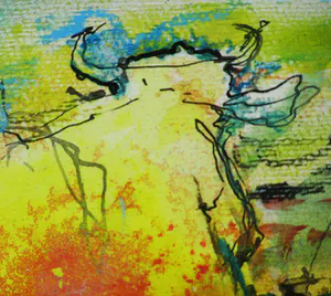 Tino Lintelo - Hollands landschap met bij en vlinder kopen? Bied vanaf 50!