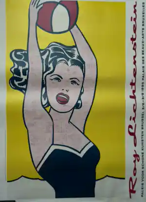 Roy Lichtenstein - Girl with ball, 1961 verkauft für € 23!