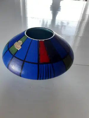 Bodo Mans - Bodo Mans vaas Dekor Reims uit 1960 kopen? Bied vanaf 75!