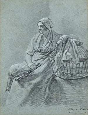 Otto de Boer - Gemengde Techniek - Ganzenhoedster kopen? Bied vanaf 150!