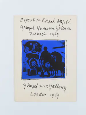 Karel Appel - Exposition Acrelic sur papier Gimpel & Hanover Galerie kopen? Bied vanaf 95!
