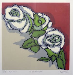 Fon Klement - La Vie en Rose - Boardsnede op papier kopen? Bied vanaf 50!