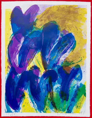 Jan Cremer - Tulpen, litho kaufen? Bieten Sie von 150!