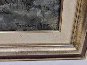 Theodorus van Oorschot - Boerderij in winters landschap kopen? Bied vanaf 65!