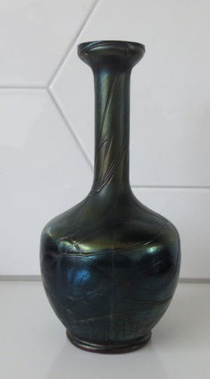 Pallme Koenig - Jugendstil Irise glazen draadvaas kopen? Bied vanaf 115!