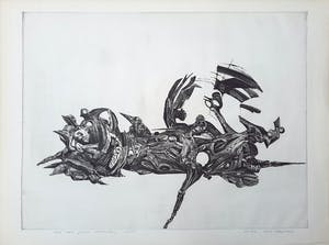 Roger Chailloux - Brief aan Gerrit Achterberg - ets uit 1965 uitgave Prent 190 - 6/190 - 21916 kopen? Bied vanaf 65!