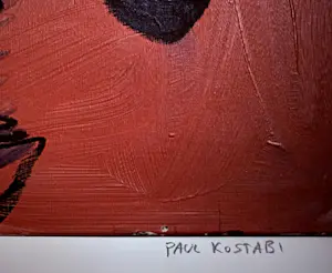 Paul Indrek Kostabi - Grade School, 2012, gesigneerd, E.A. kopen? Bied vanaf 60!