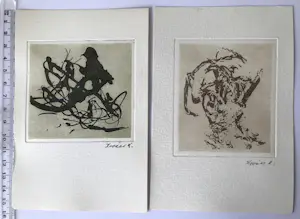 Károly Kovács - Kavel met 10 gravures van de Hongaarse kunstenaar Károly Kovács kopen? Bied vanaf 27!