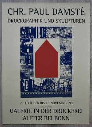 Christiaan Paul Damste - # ZEEFDRUK / GALERIE IN DER DRUCKEREI # 1993, mint kopen? Bied vanaf 75!