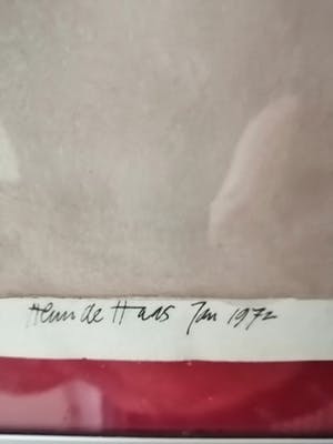 Henri de Haas - Unicaat uit 1972!! kopen? Bied vanaf 35!