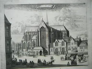Isaac Commelin - Nieuwe Kerk 1726 kopen? Bied vanaf 100!