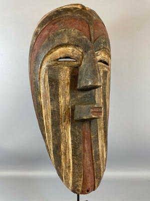 Songye - 210862 - Tribal used African Songye Kifwebe mask - Congo. kopen? Bied vanaf 45!