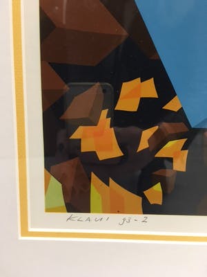 Hans Klaui - zeefdruk 93-2 kopen? Bied vanaf 1!