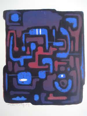 Wim Motz - Litho verkocht voor € 40!