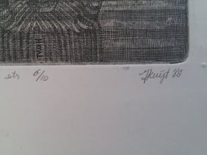 Hans Kuyt - Zelfportret - unieke kans om werk van Kuyt te bemachtigen kopen? Bied vanaf 35!