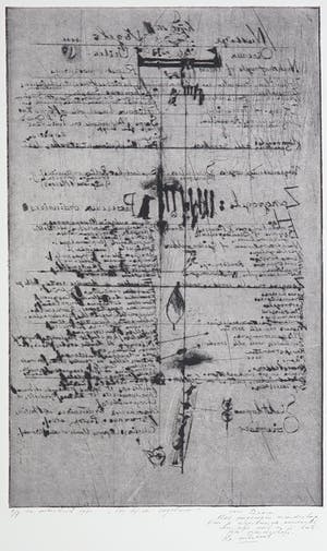 Ko Oosterkerk - Ets, Ets bij de vogelwet kopen? Bied vanaf 100!