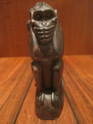 Curiosa - Amsterdamse School: Apen Horen-Zien en Zwijgen. kopen? Bied vanaf 60!