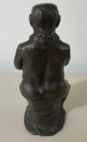 Buy Karl-Heinz Klein - Bronzen plastiek van Pan? Bid from 125!