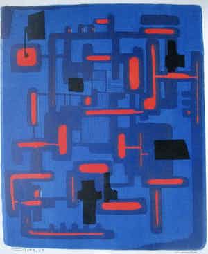 Wim Motz - Litho "Industrie" verkocht voor € 40!