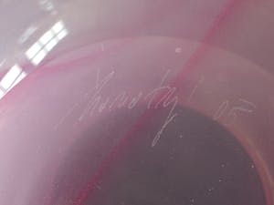 Royal Leerdam - Ondra Novotny, unica , zwaar uitgevoerde roze design-vaas kopen? Bied vanaf 10!