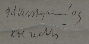 Ad Verstijnen - Olieverf op doek: "Happy cow'' - 2009 kopen? Bied vanaf 275!