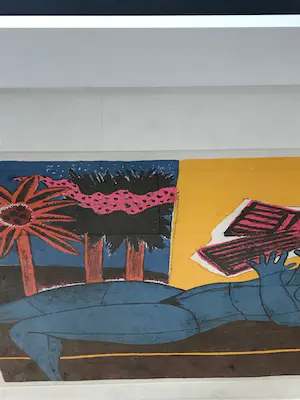 Corneille - Zeldzame litho - La femme et l'oiseau rose - 1/1 - 1987 - Uniek ex. kopen? Bied vanaf 435!