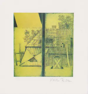 Volker Ritters - e.a: Collectie van vijf handgesigneerde kunstwerken: Landschappen kopen? Bied vanaf 20!