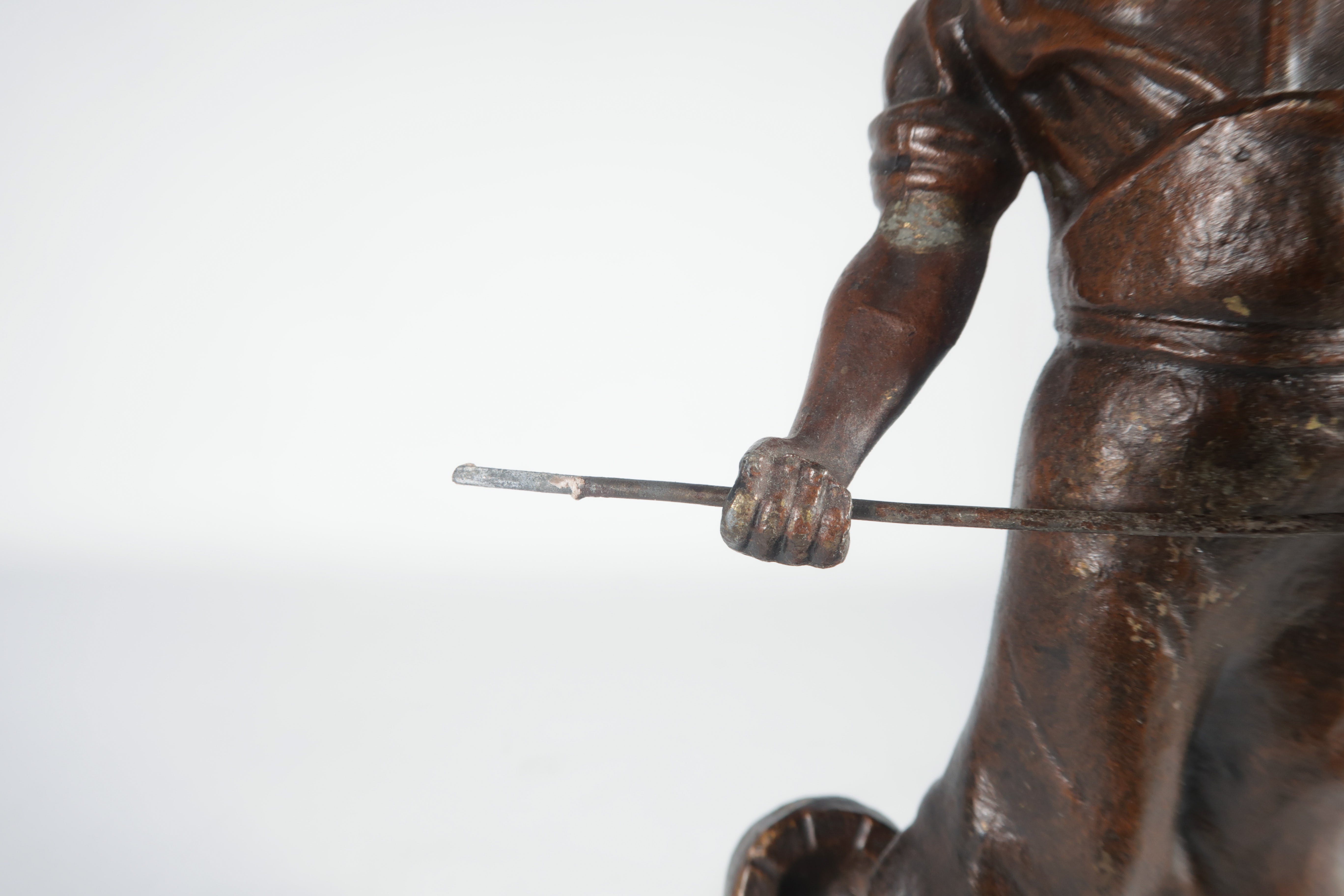 Niet of onleesbaar gesigneerd - Bronzen beeldje 19e eeuw, Smid  kopen? Bied vanaf 1!