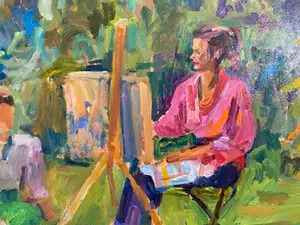 Jeanne Johns - "en plein air" kopen? Bied vanaf 1!