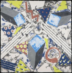 Pat Gentenaar - Torley - Gemengde techniek, o.a. waterverf op laagjes papier pulp, Split stof kopen? Bied vanaf 10!