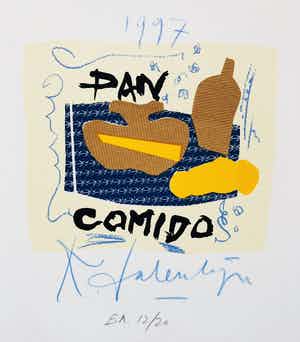 Kees Salentijn - pan comido verkocht voor € 45!