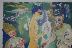 Kees van Dongen - Houtgravure - kopen? Bied vanaf 50!