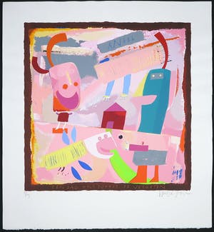 Wouter Stips - Zeefdruk, Een dag om nooit… kopen? Bied vanaf 35!