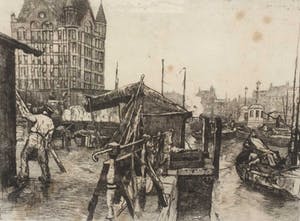 Jan Sirks - C459-2 - Sluis Rotterdam kopen? Bied vanaf 50!