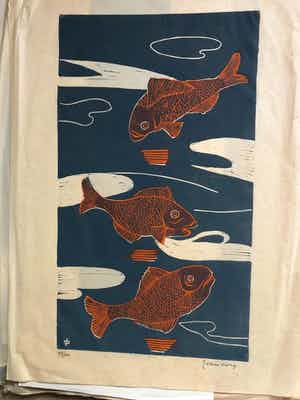 Jeanne Bieruma Oosting - Goudvissen verkocht voor € 25!