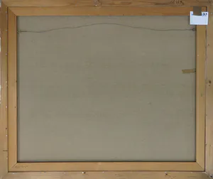 Jos Schimmer - Olieverf op doek, Zonder titel - Ingelijst (Groot) kopen? Bied vanaf 1!