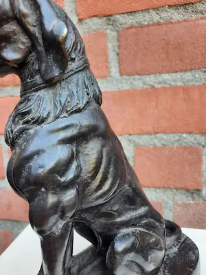 Niet of onleesbaar gesigneerd - Hond in brons kopen? Bied vanaf 1!