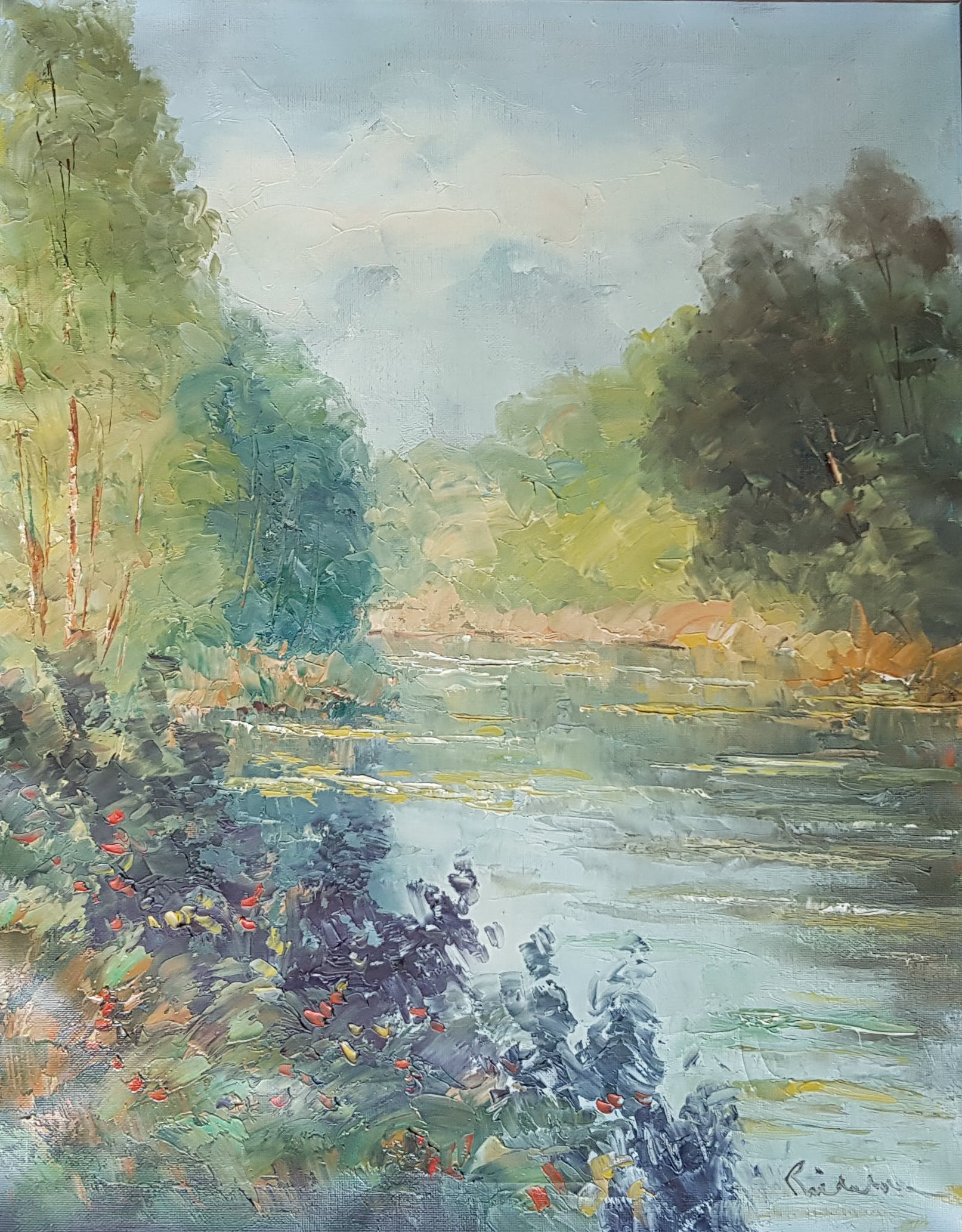 Roelof Wildeboer - olie op doek, gesigneerd kopen? Bied vanaf 89!