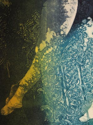 Michael Jepkes - Ets en aquatint , “Rococo Trio” – oplage 35 kopen? Bied vanaf 35!