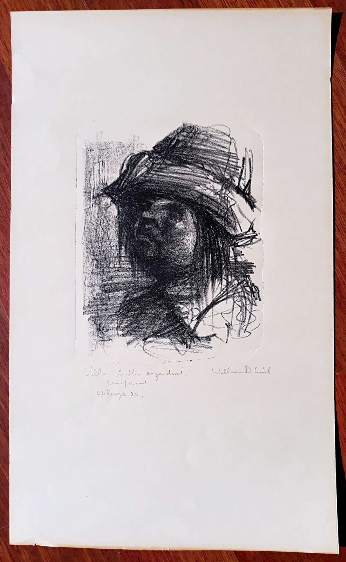 Dirkje Kuik - Villon, litho kopen? Bied vanaf 25!