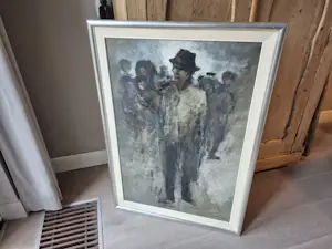 Jan Rijlaarsdam - olie op doek - zonder titel, gesigneerd r.o. kopen? Bied vanaf 695!