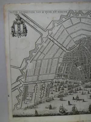 Isaac Commelin - Amsterdam Plattegrond 1693 kopen? Bied vanaf 200!