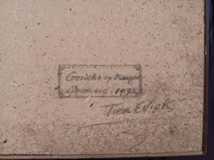 Tiem Evink - Gezicht op Kampen kopen? Bied vanaf 100!
