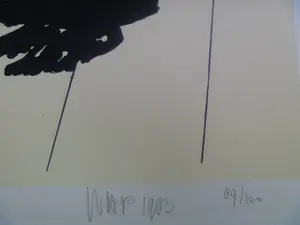 Hans Wap - afgeprijst : fraaie zeefdruk genummerd 09/100 kopen? Bied vanaf 15!