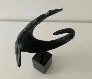 Corry Ammerlaan - Schitterende zwaar verbronsde abstracte sculptuur kopen? Bied vanaf 50!