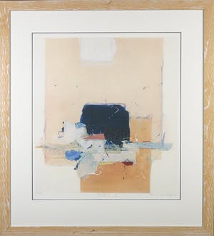 Ron van der Werf - Zeefdruk, Symfonie I - Ingelijst (Groot) kopen? Bied vanaf 40!