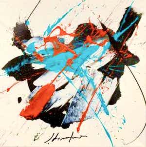 Silvio Formichetti - Abstract verkocht voor € 200!