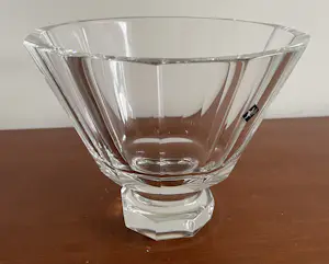 Desna Crystal - Facet geslepen kristallen kom op voet kopen? Bied vanaf 20!