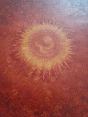 Jan Uriot - Zeefdruk. ZT kopen? Bied vanaf 40!